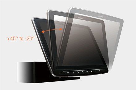 iLX F903D Adjustable Display Angle