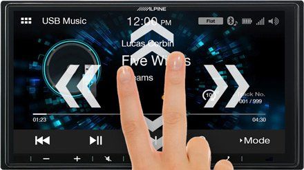 iLX W650BT_Digital Media Station Simple Swipe Controls