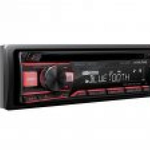 CD tuner with Bluetooth CDE 203BT Red Angle