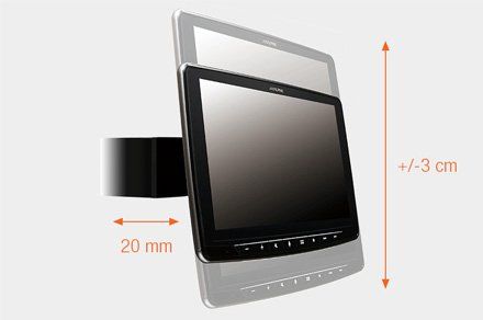 iLX F903D Adjustable Display Height and Distance