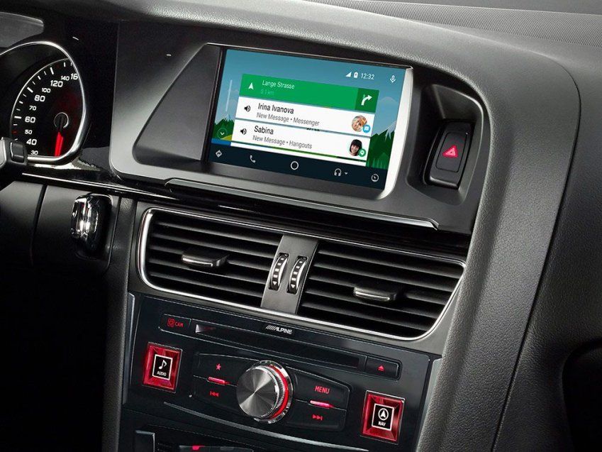AUDI A4 ALPINE ILX702 2