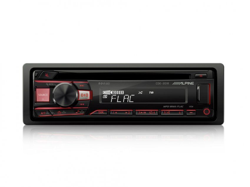 CD tuner CDE 201R Red