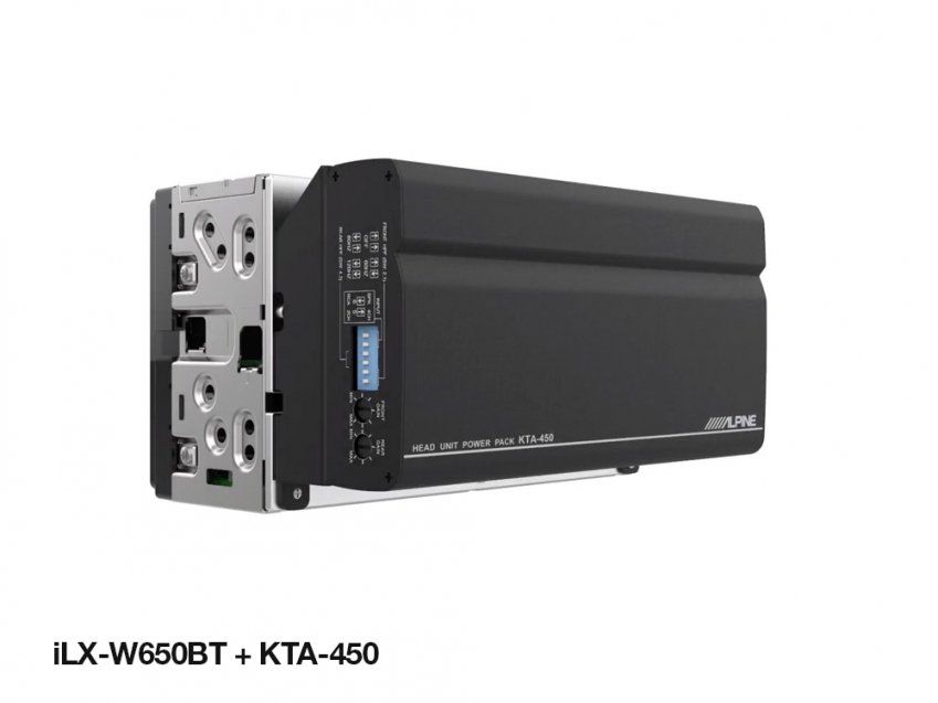 iLX W650BT Digital Media Station KTP 450 Power Pack