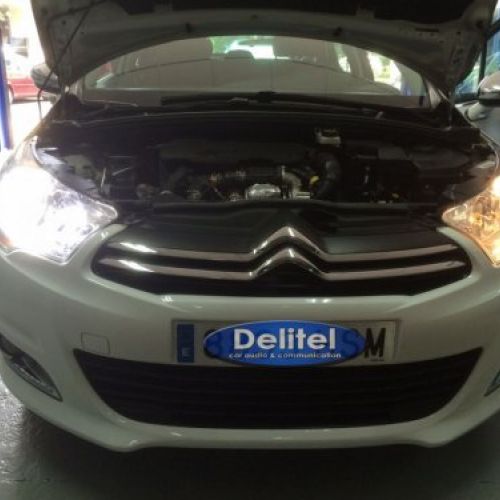Luces de cruce, posición, largas y diurnas en citroen