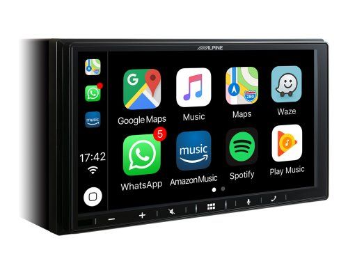 iLX W650BT Digital Media Station Apple CarPlay Menu