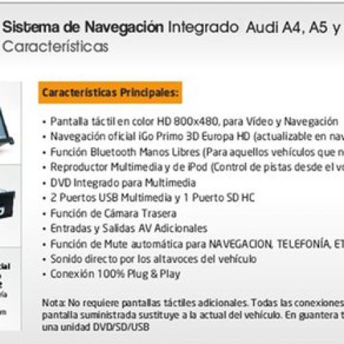 Completo sistema multimedia