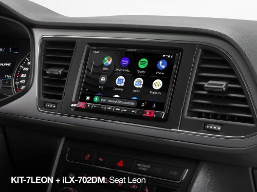 KIT 7LEON iLX 702DM AndroidAuto Menu
