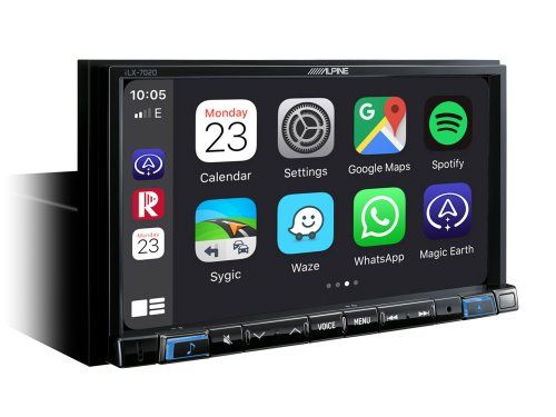 iLX 702D Apple CarPlay Menu