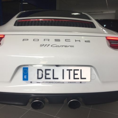 Cámara trasero Porsche 911
