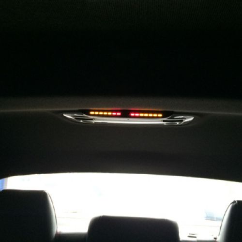 Display óptico y acústico trasero tipo original.