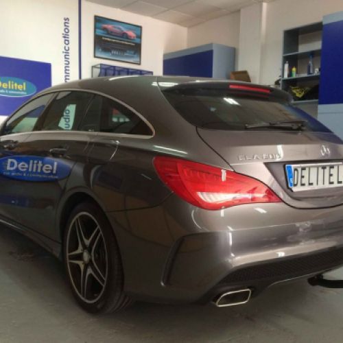 Enganche ocultable en Mercedes CLA