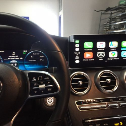 Carplay Mercedes C Restyling