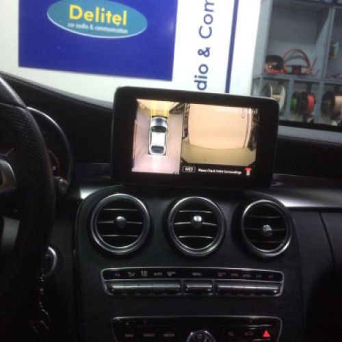 Instalación Cámara 360 en Mercedes