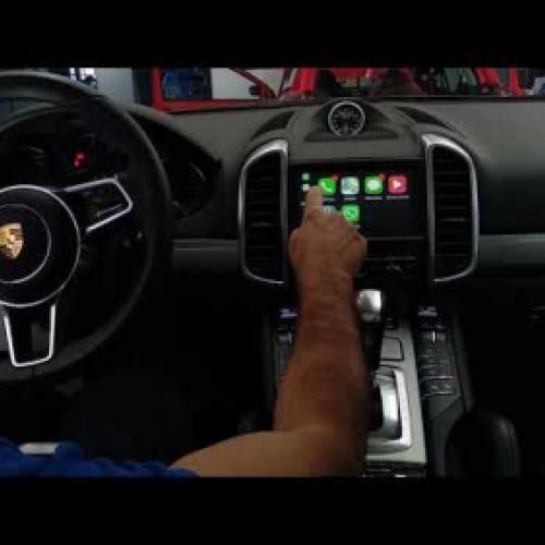 APPLE CARPLAY PORSCHE