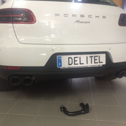 Enganche remolque oculto Porsche Macan