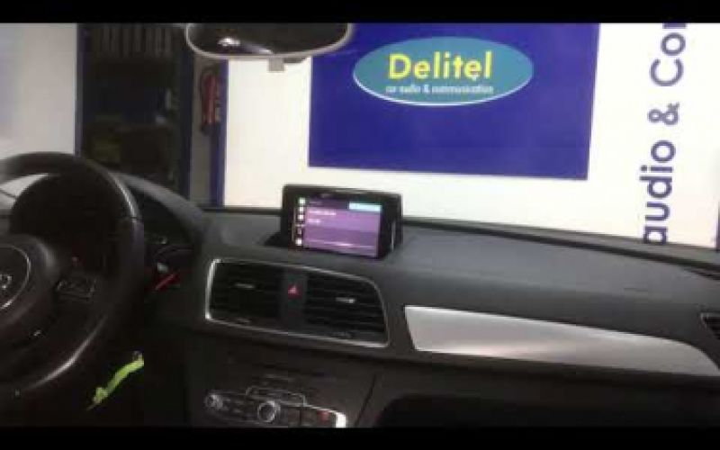 CARPLAY ANDROIDAUTO EN AUDI Q3/A1