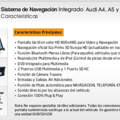 Completo sistema multimedia
