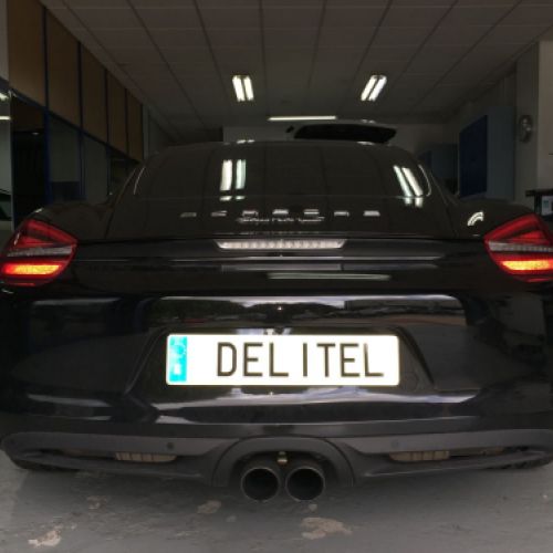 Porsche Cayman Carplay A Coruña