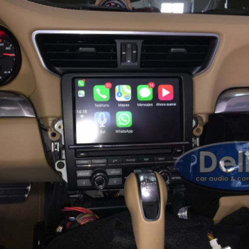 Instalación de Carplay Porsche A Coruña