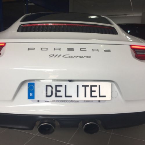 Cámara trasero Porsche 911