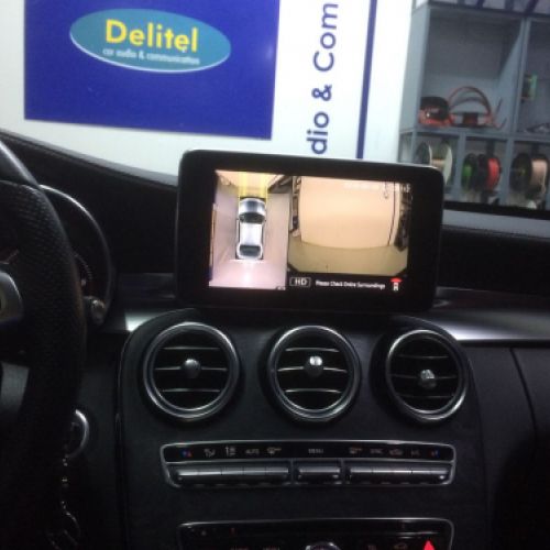 Instalación de Cámaras 360 en Mercedes C