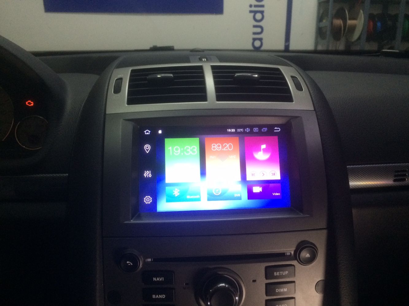 Instalación android para peugeot 407 